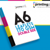 A6 Leaflet 170gsm Double