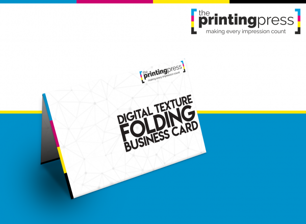 Digital Texture Folding Business Cards